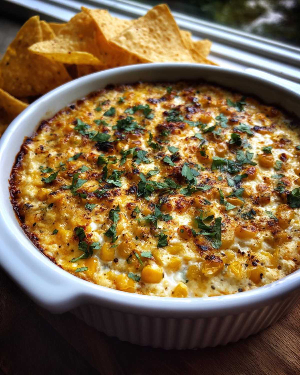 Mexican street corn dip - detail 3