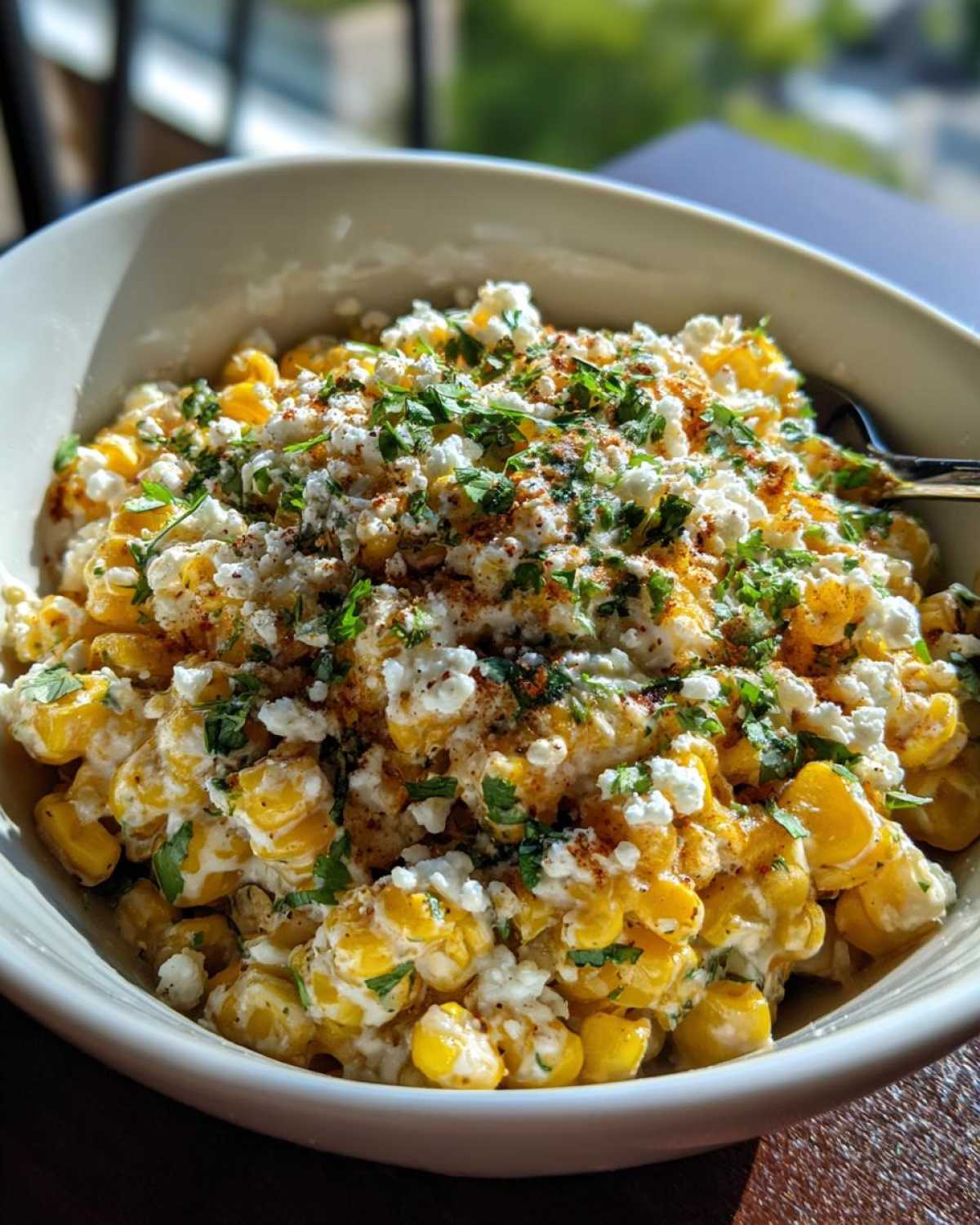 Mexican street corn salad - detail 1