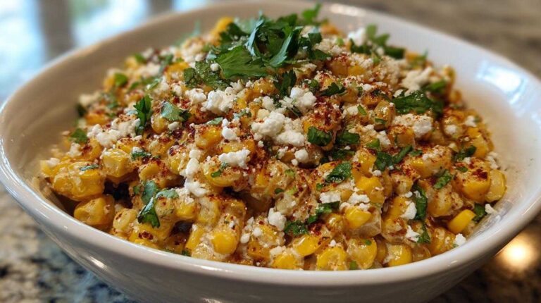Mexican street corn salad