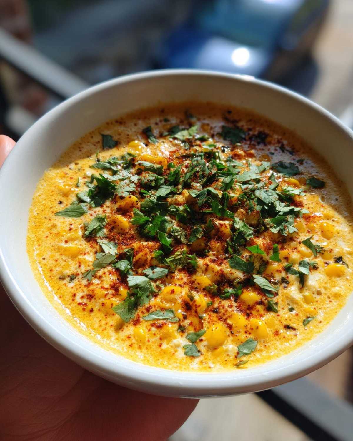 Mexican street corn sauce - detail 2