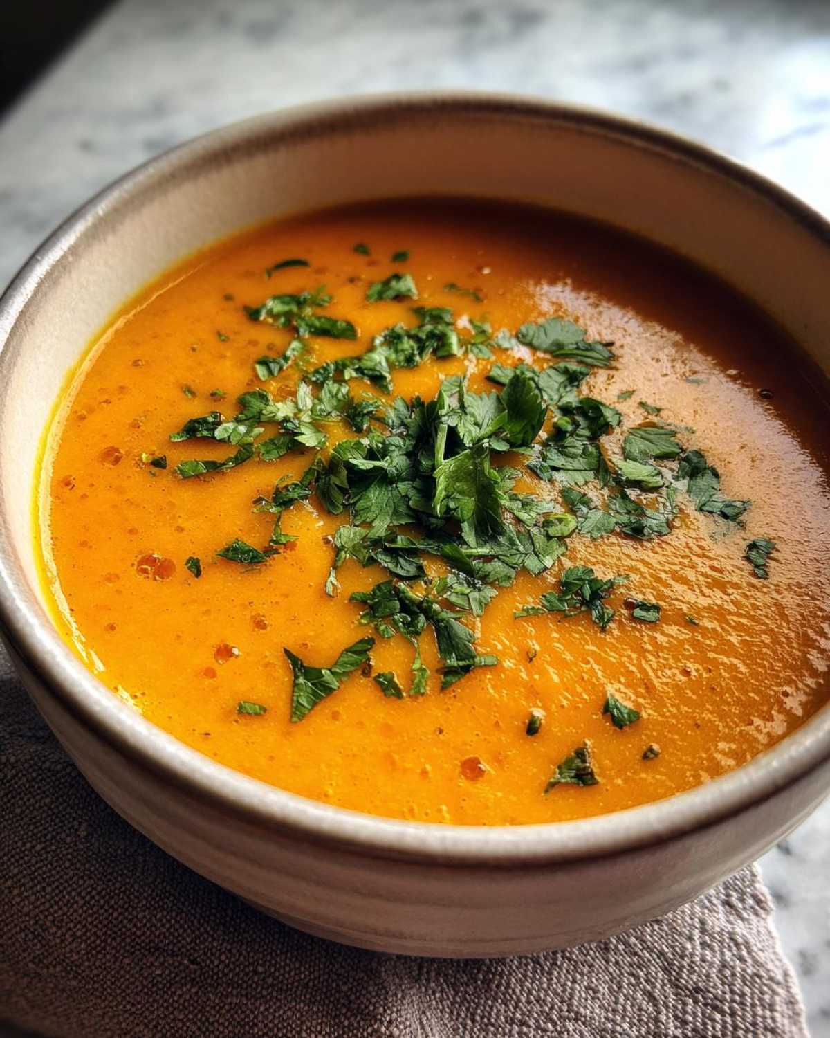 Moroccan Carrot Soup (15 Min) - detail 1