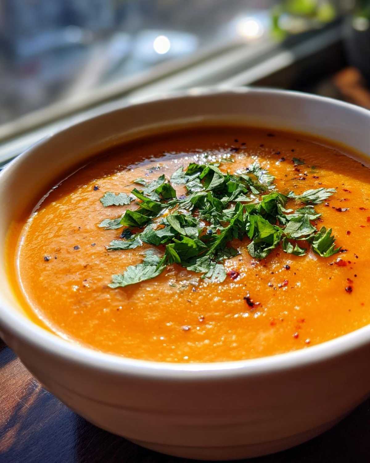 Moroccan Carrot Soup (15 Min) - detail 2