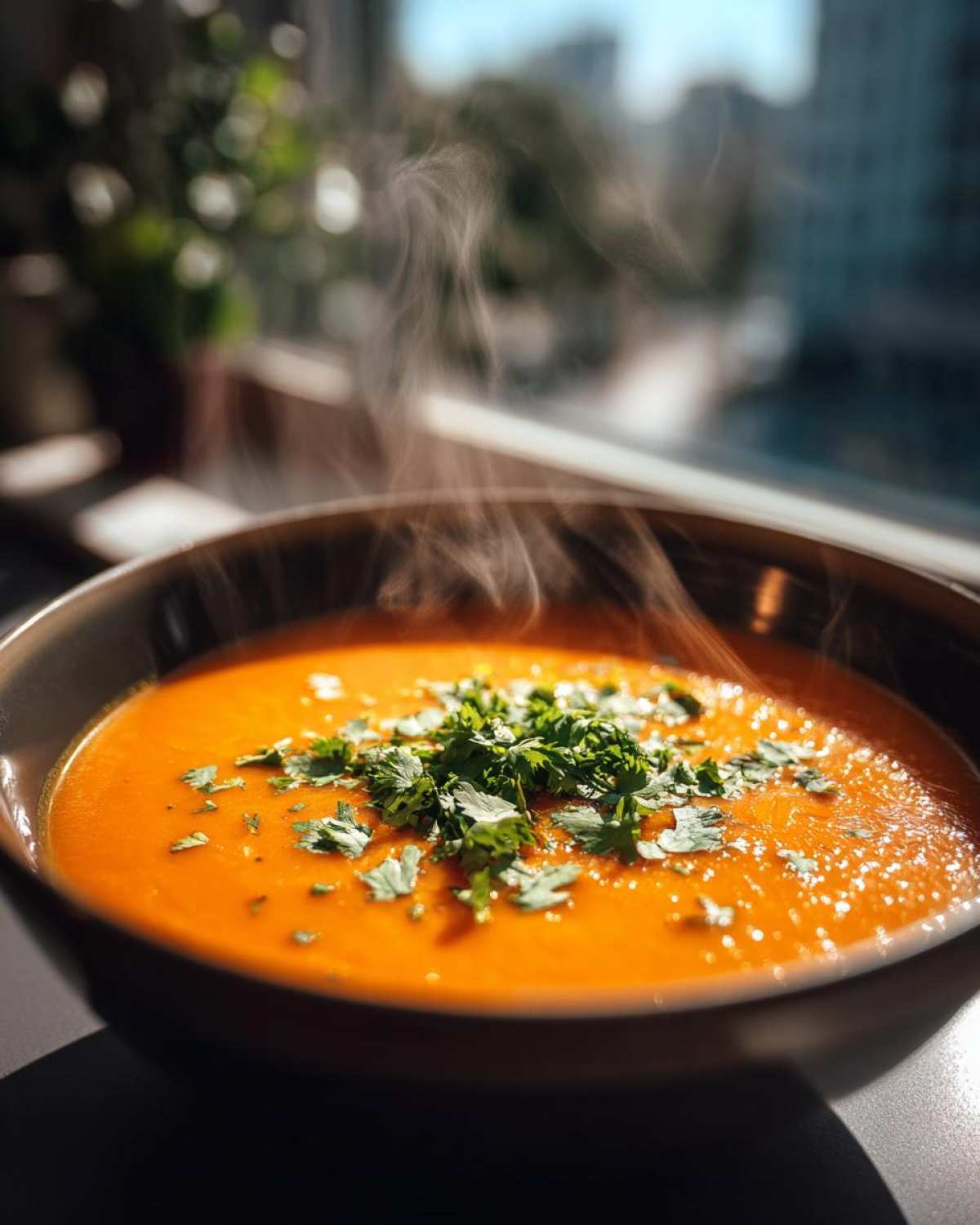 Moroccan Carrot Soup (15 Min) - detail 4