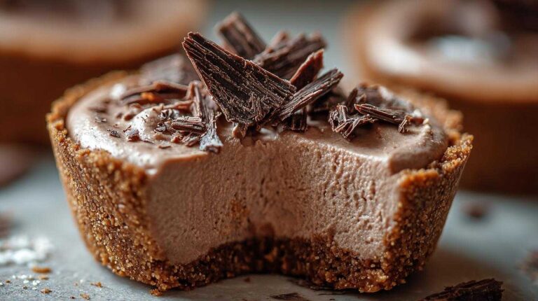 No-Bake Nutella Cheesecake Cups (10 Min)