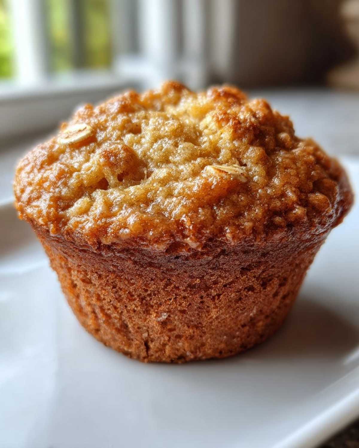 One-Bowl Banana Oatmeal Muffins - detail 4
