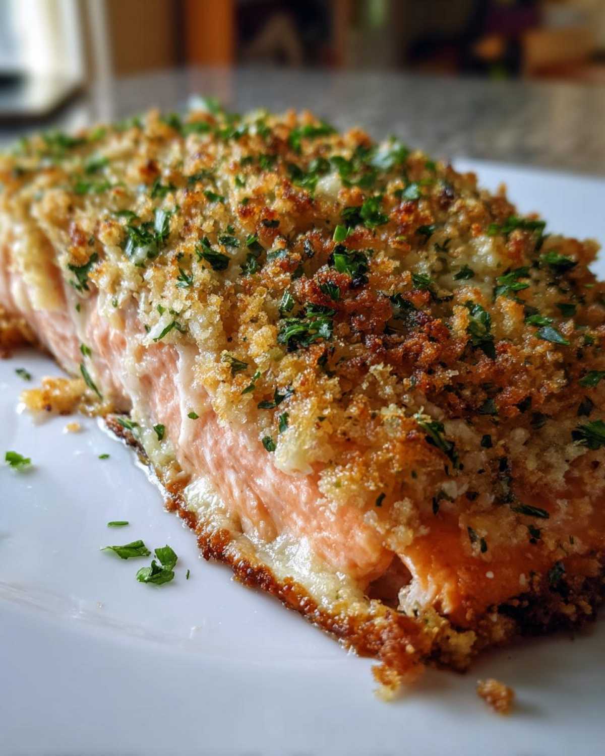 Parmesan Salamon Bake - detail 4