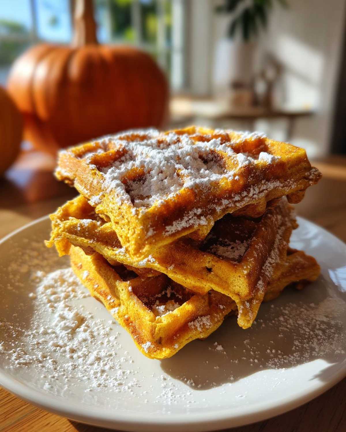 Pumpkin Spice Waffles (15 Min) - detail 1