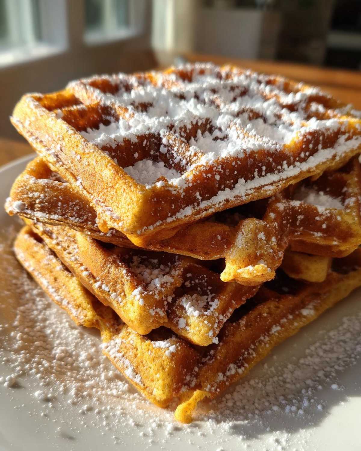 Pumpkin Spice Waffles (15 Min) - detail 2