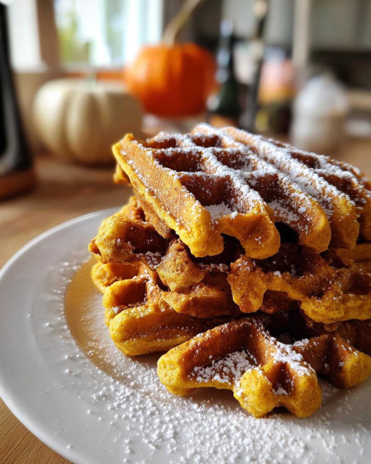 Pumpkin Spice Waffles (15 Min) - detail 4