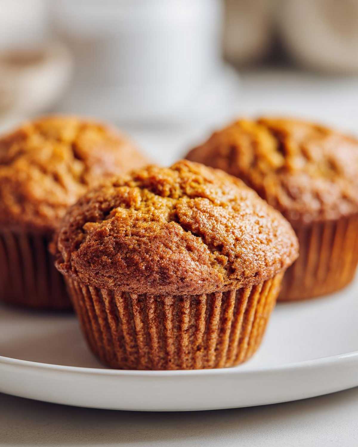 Pumpkin spice muffins - detail 2