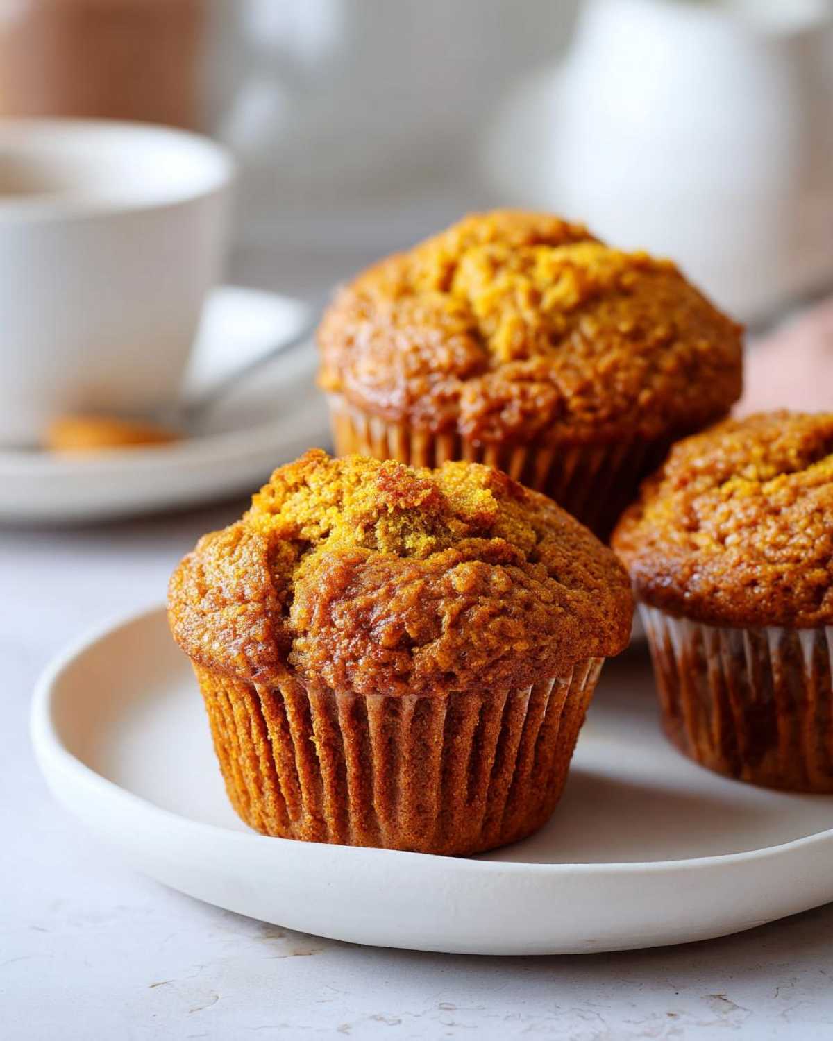 Pumpkin spice muffins - detail 3