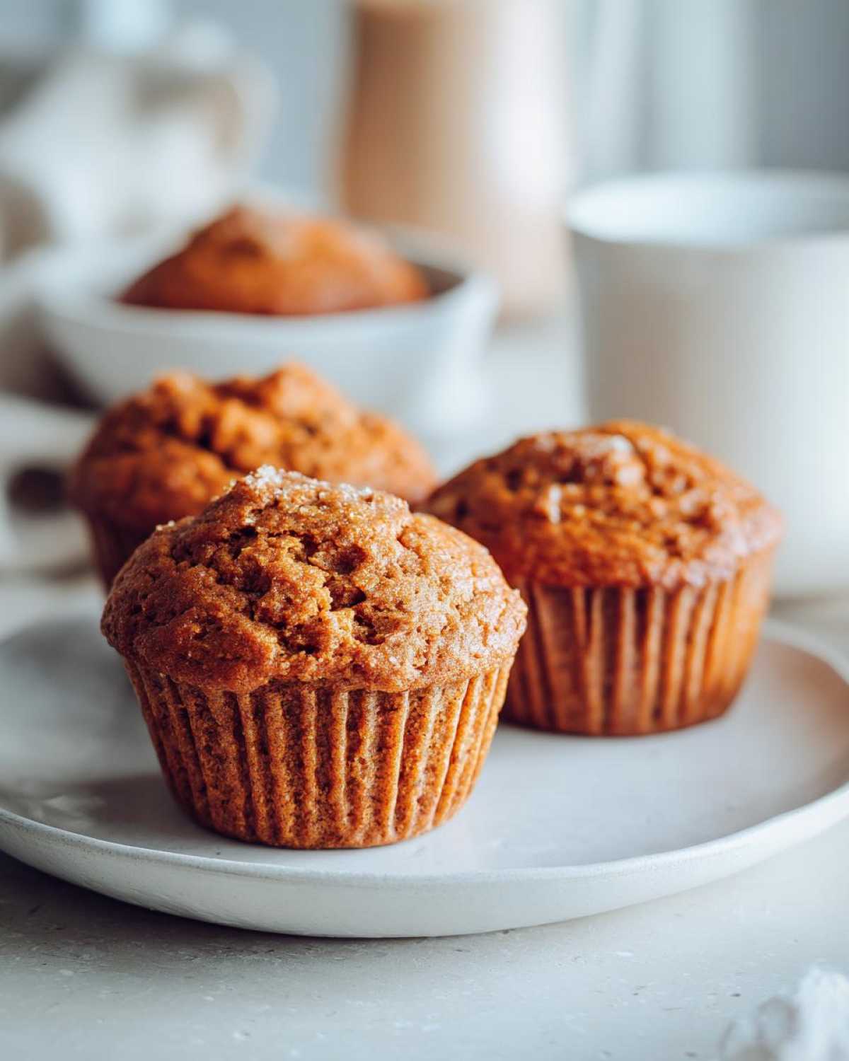 Pumpkin spice muffins - detail 4