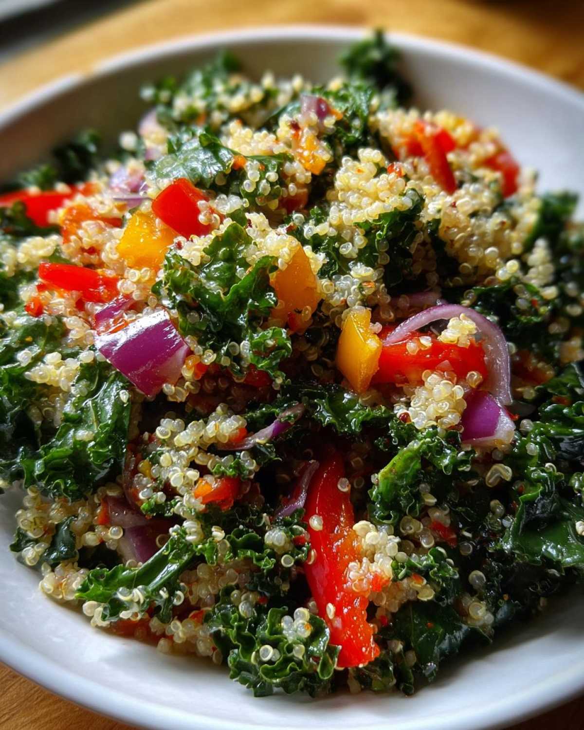 Quinoa Kale Salad (15 Min) - detail 2