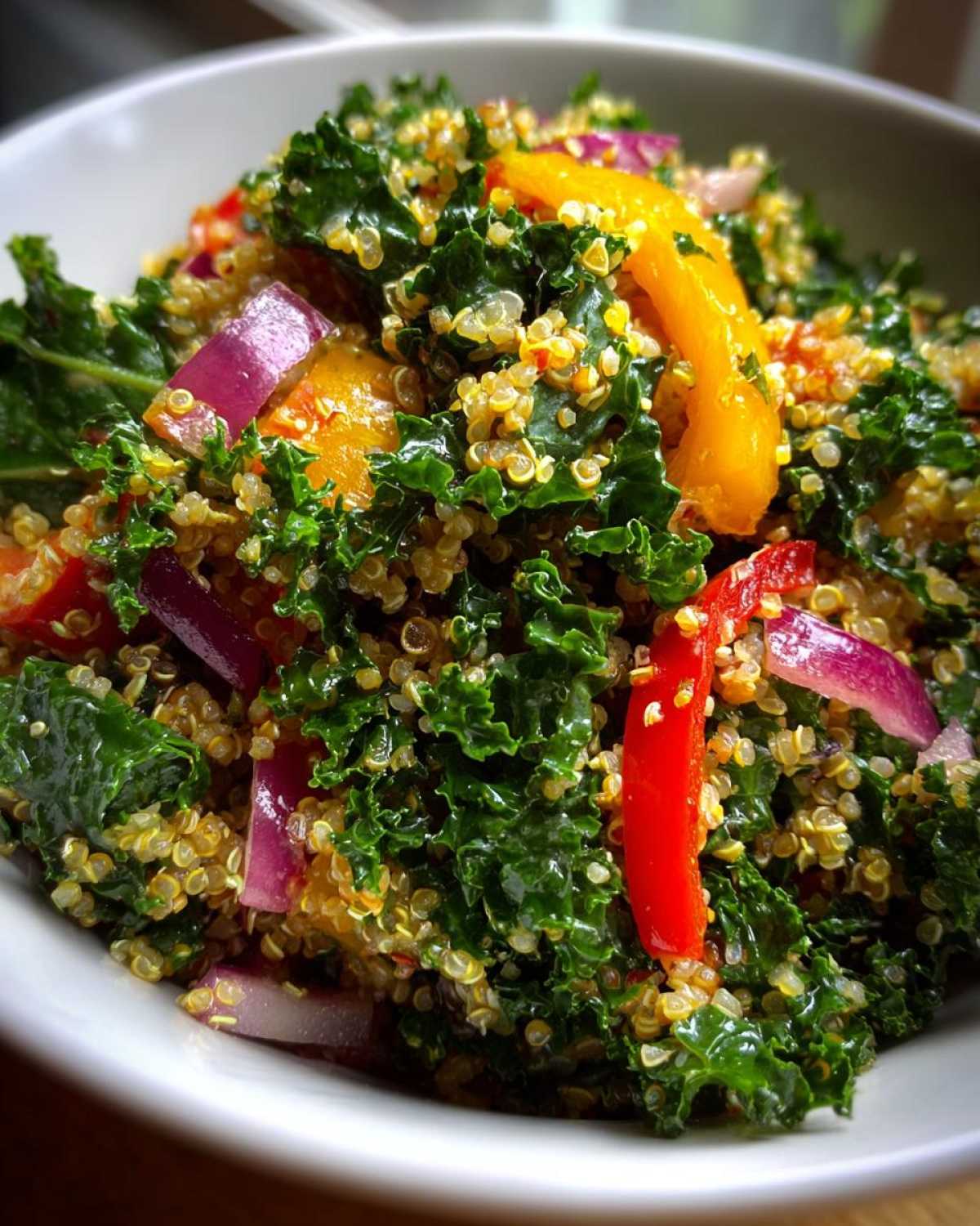 Quinoa Kale Salad (15 Min) - detail 4