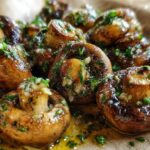 Roasted Garlic Butter Mushrooms (15 Min)