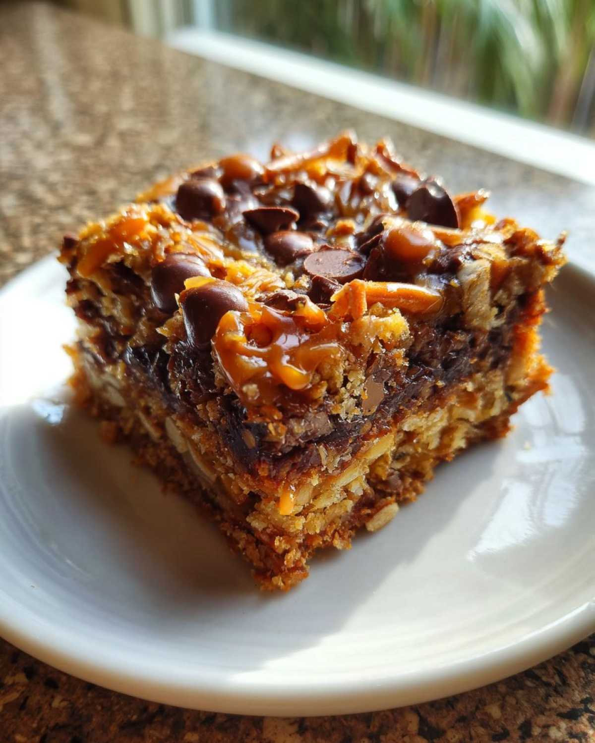 Salted Caramel Pretzel Magic Bars - detail 2