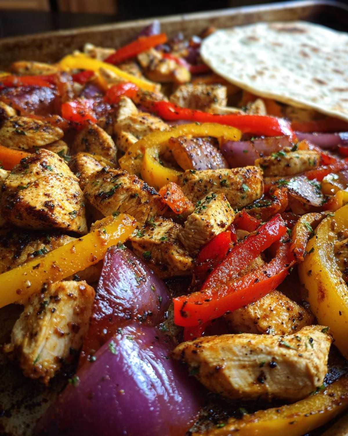 Sheet-Pan Chili Lime Chicken Fajitas (25 Min) - detail 1