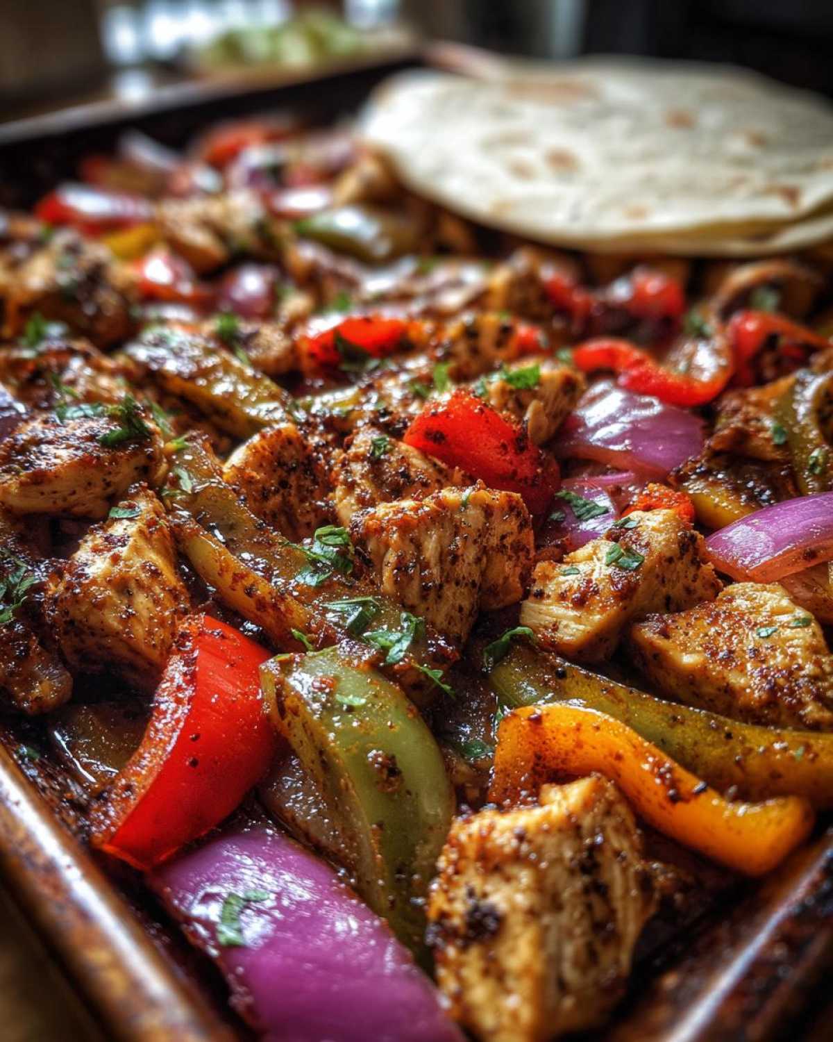 Sheet-Pan Chili Lime Chicken Fajitas (25 Min) - detail 2