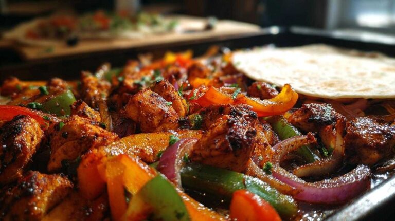 Sheet-Pan Chili Lime Chicken Fajitas (25 Min)