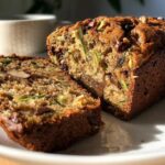 Spiced Chocolate Zucchini Bread Orange Walnuts