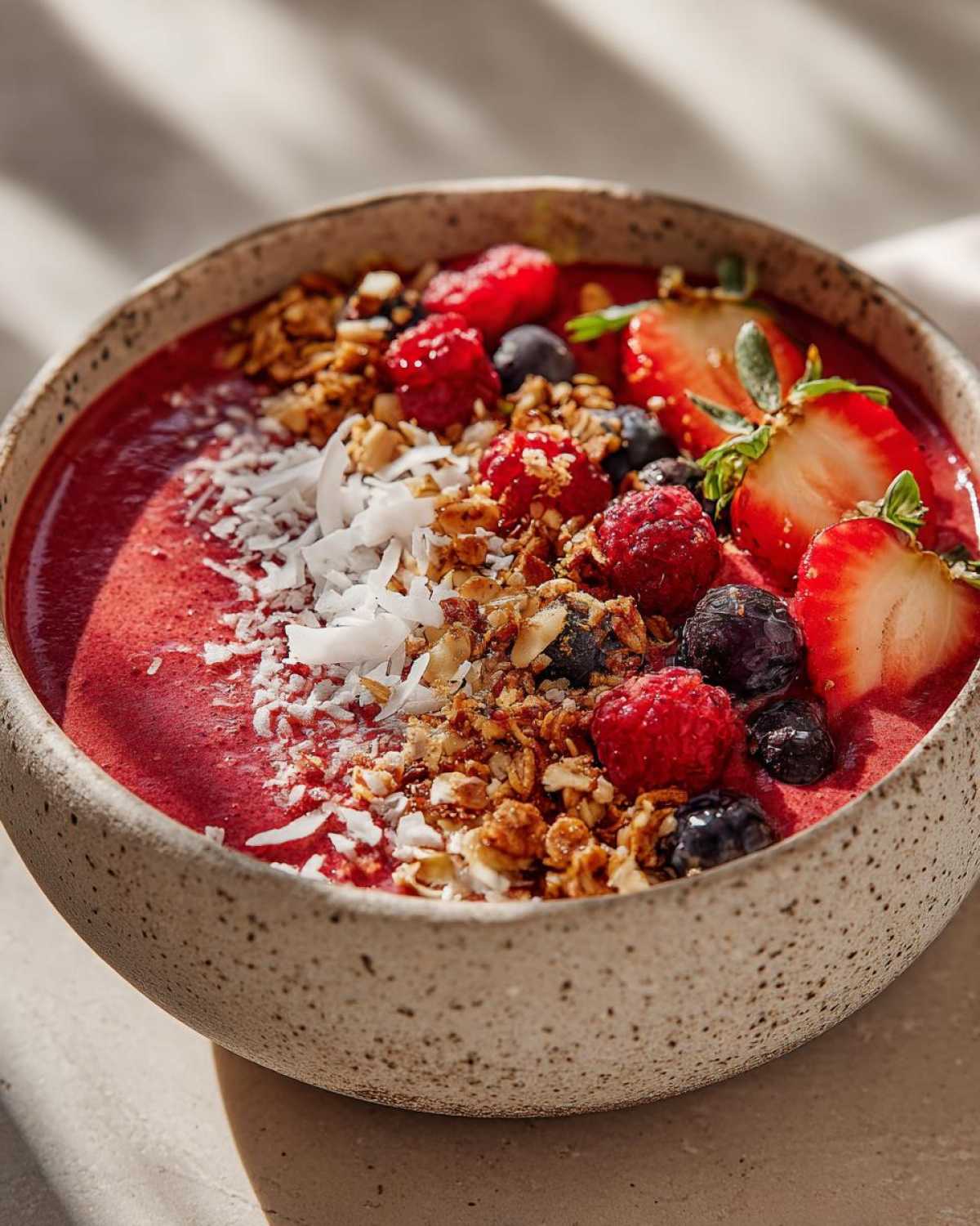 Spiced Cranberry Smoothie Bowl (10 Min) - detail 1
