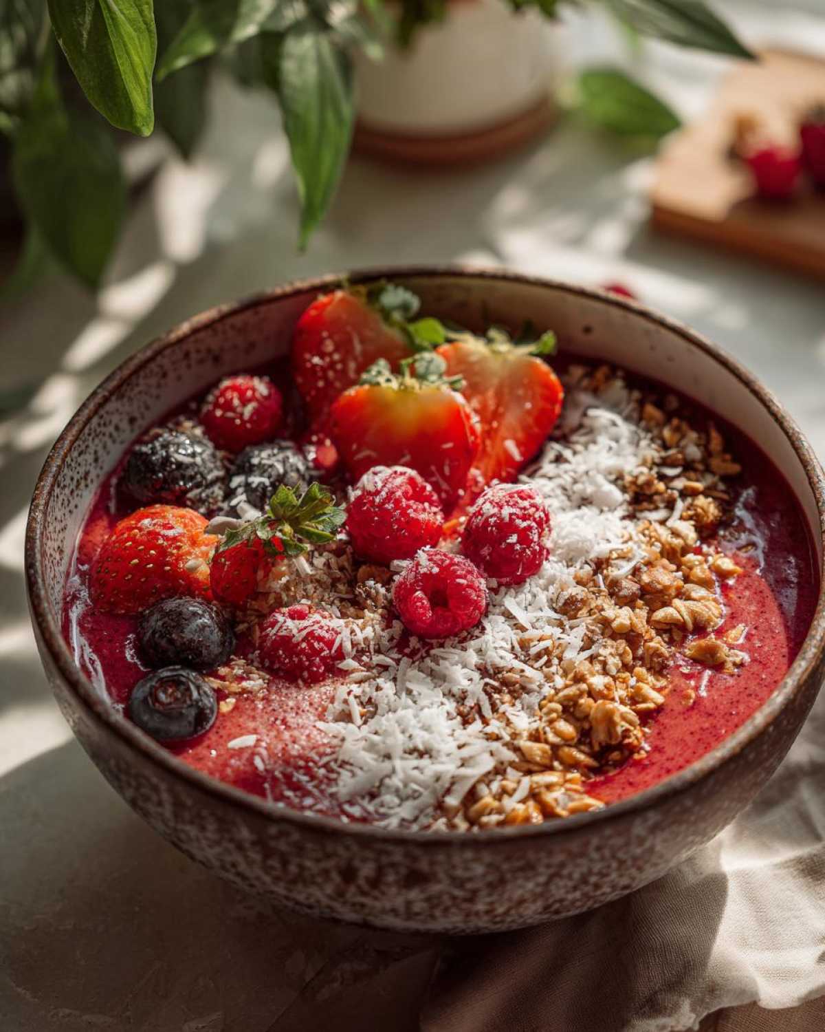 Spiced Cranberry Smoothie Bowl (10 Min) - detail 2