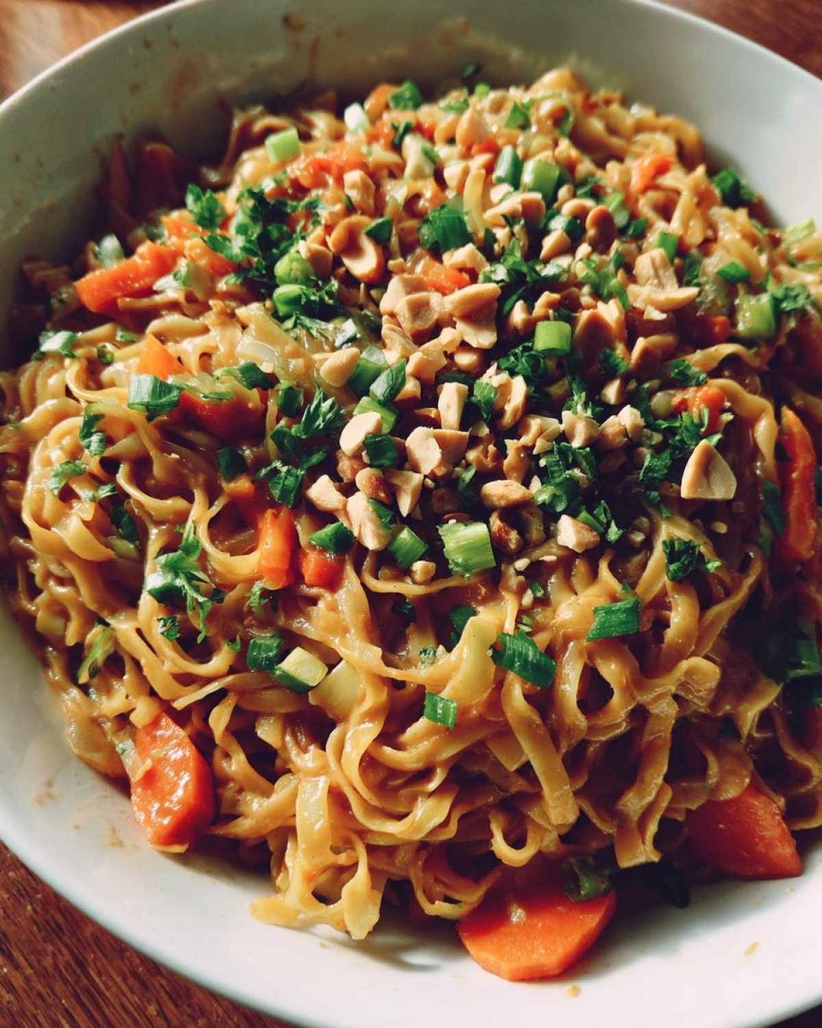 Spicy Thai Peanut Noodles (10-Minute Vegan) - detail 2
