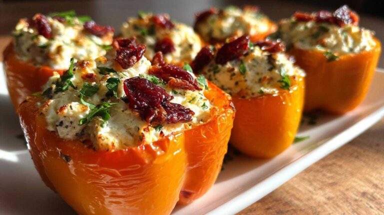 Stuffed Mini Pumpkin Peppers (20 Min)