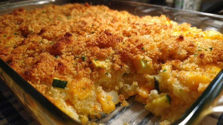 Ultimate Cheesy Southern Yellow Squash Casserole Ritz