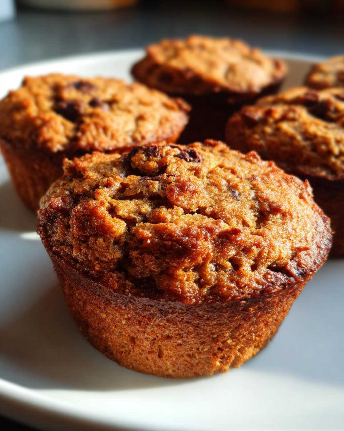Vegan protein muffins - detail 2
