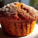 Vegan pumpkin muffins