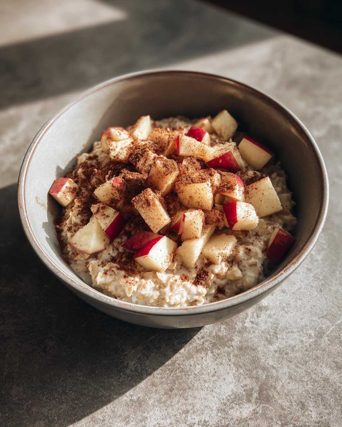 Warm Apple Cinnamon Oatmeal (5 Min) - detail 2
