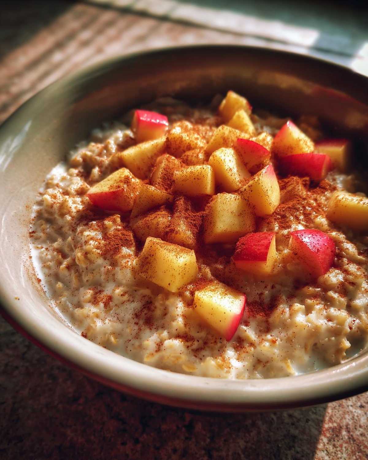 Warm Apple Cinnamon Oatmeal (5 Min) - detail 4