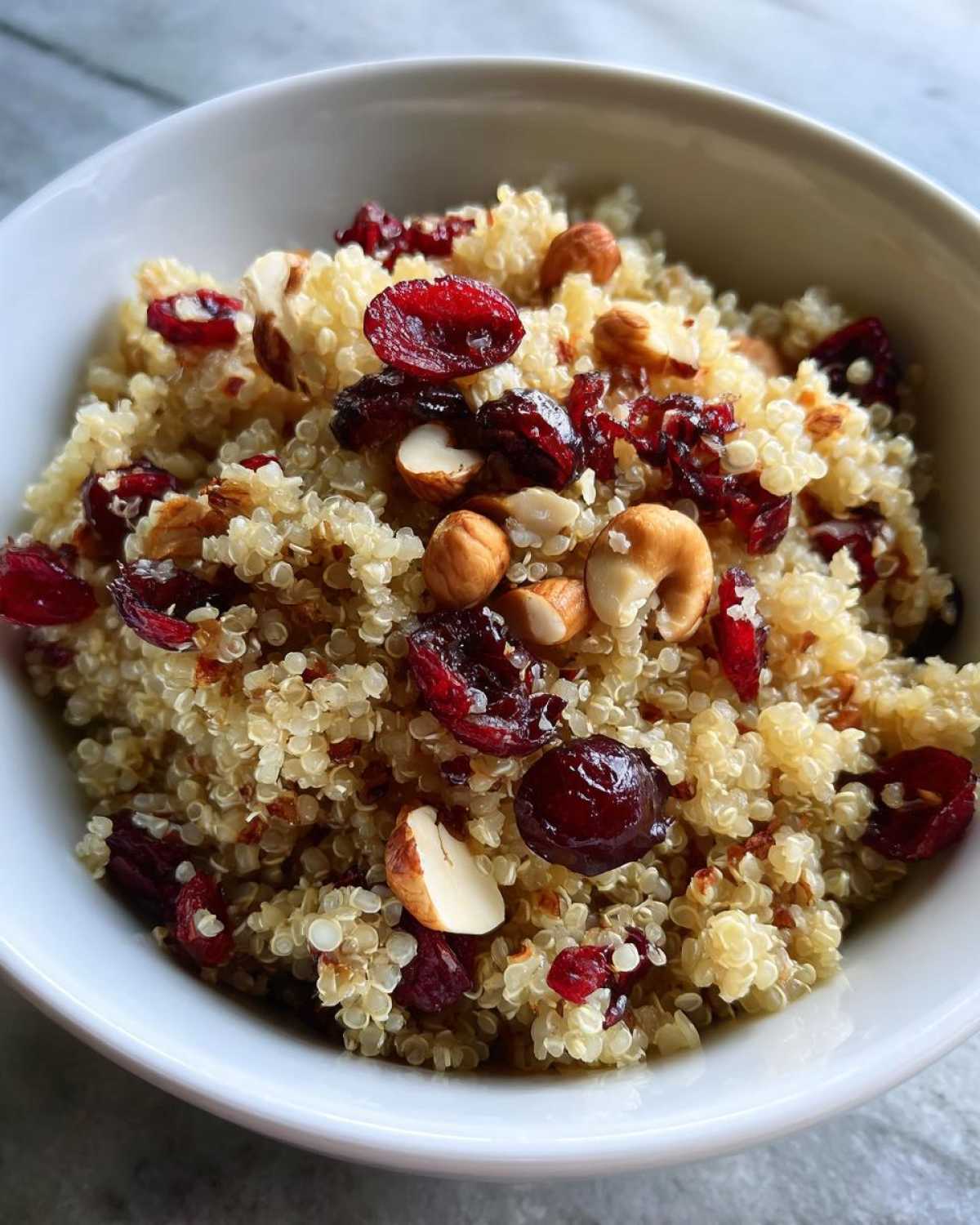 Warm Quinoa Salad with Cranberries (15 Min) - detail 1