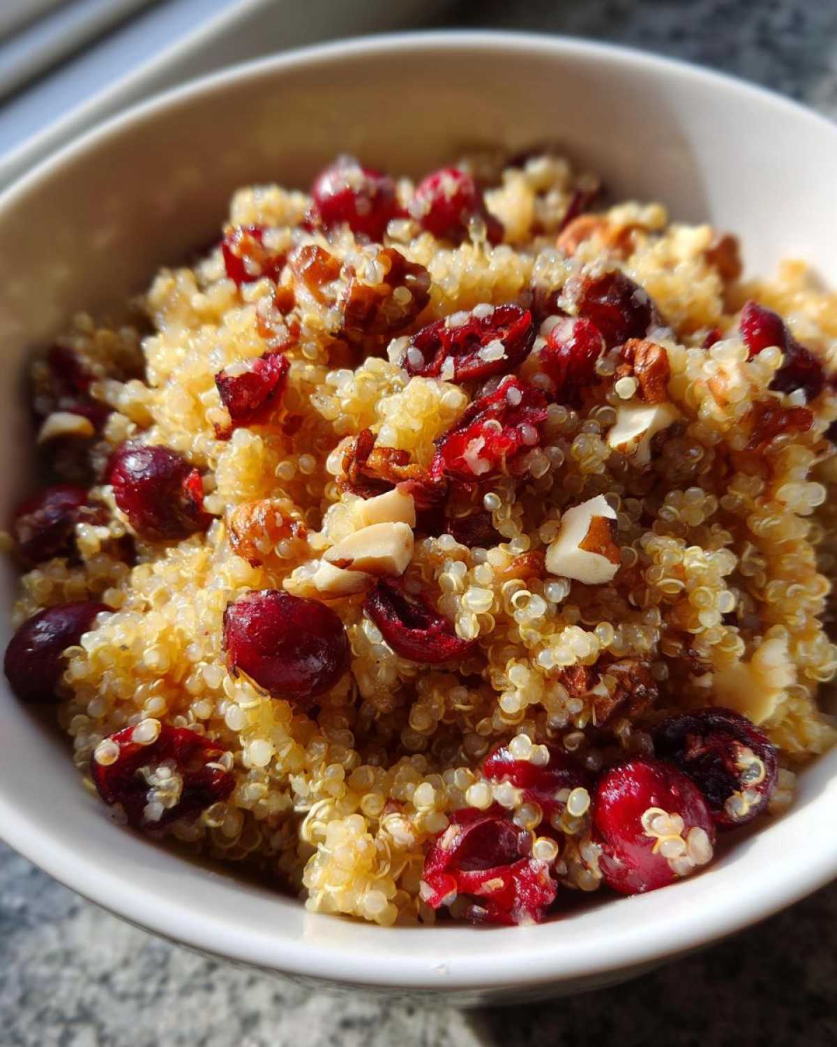Warm Quinoa Salad with Cranberries (15 Min) - detail 3