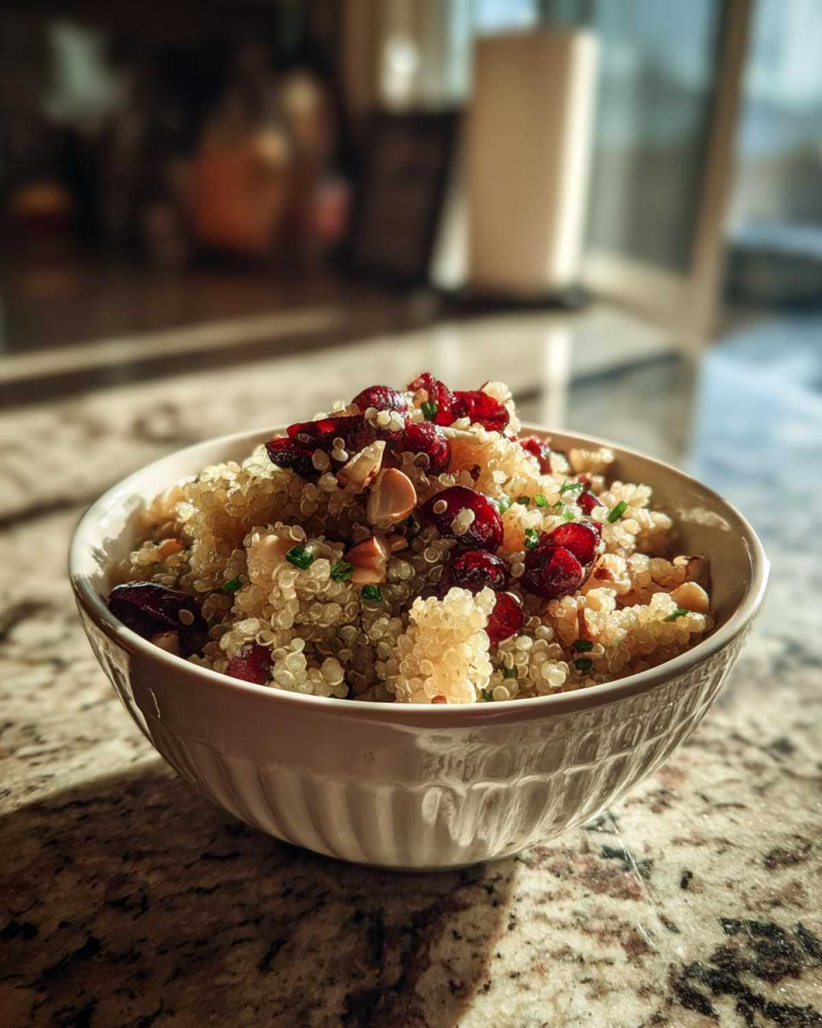 Warm Quinoa Salad with Cranberries (15 Min) - detail 4