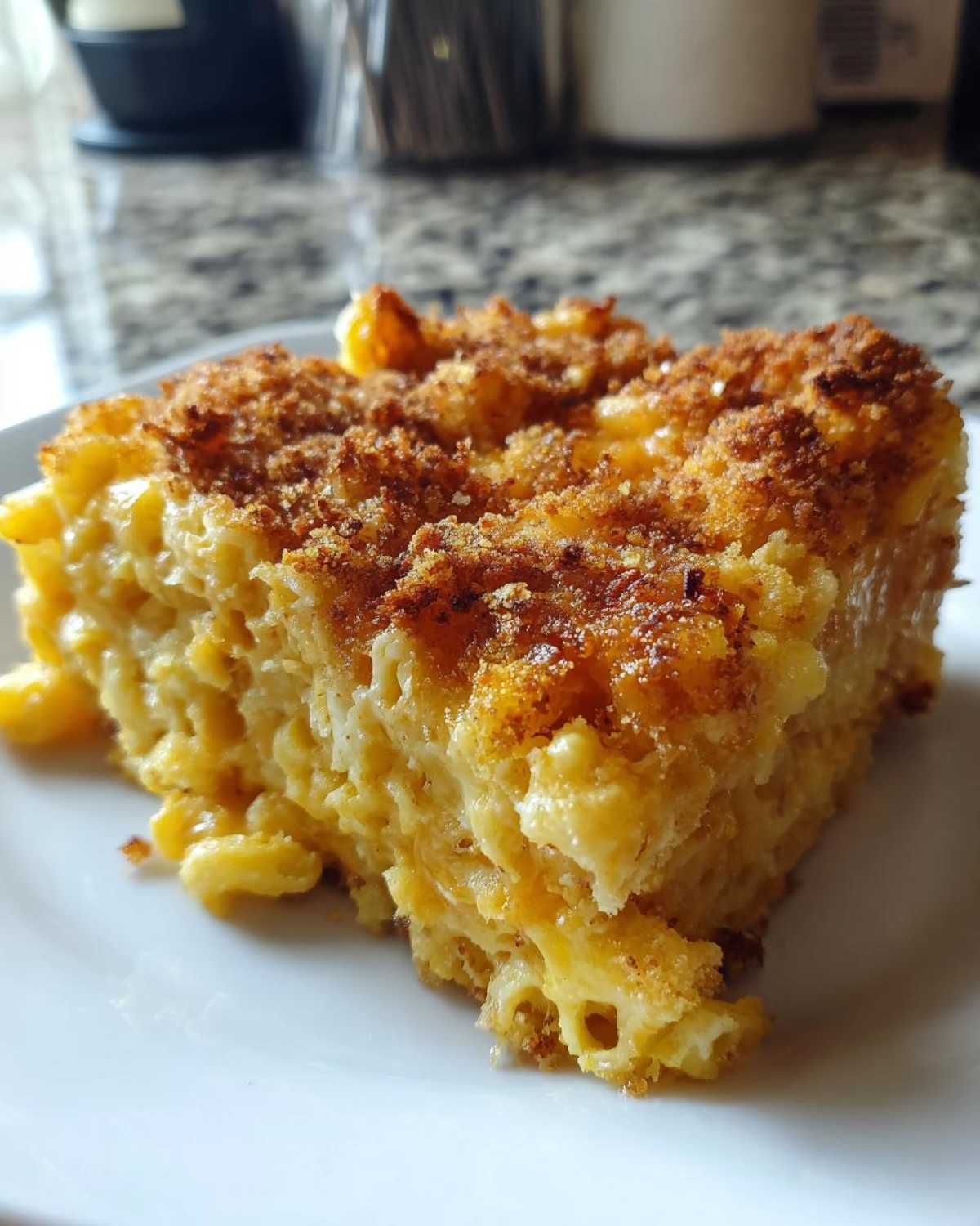 Baked Mac and Cheese with Breadcrumbs - detail 1