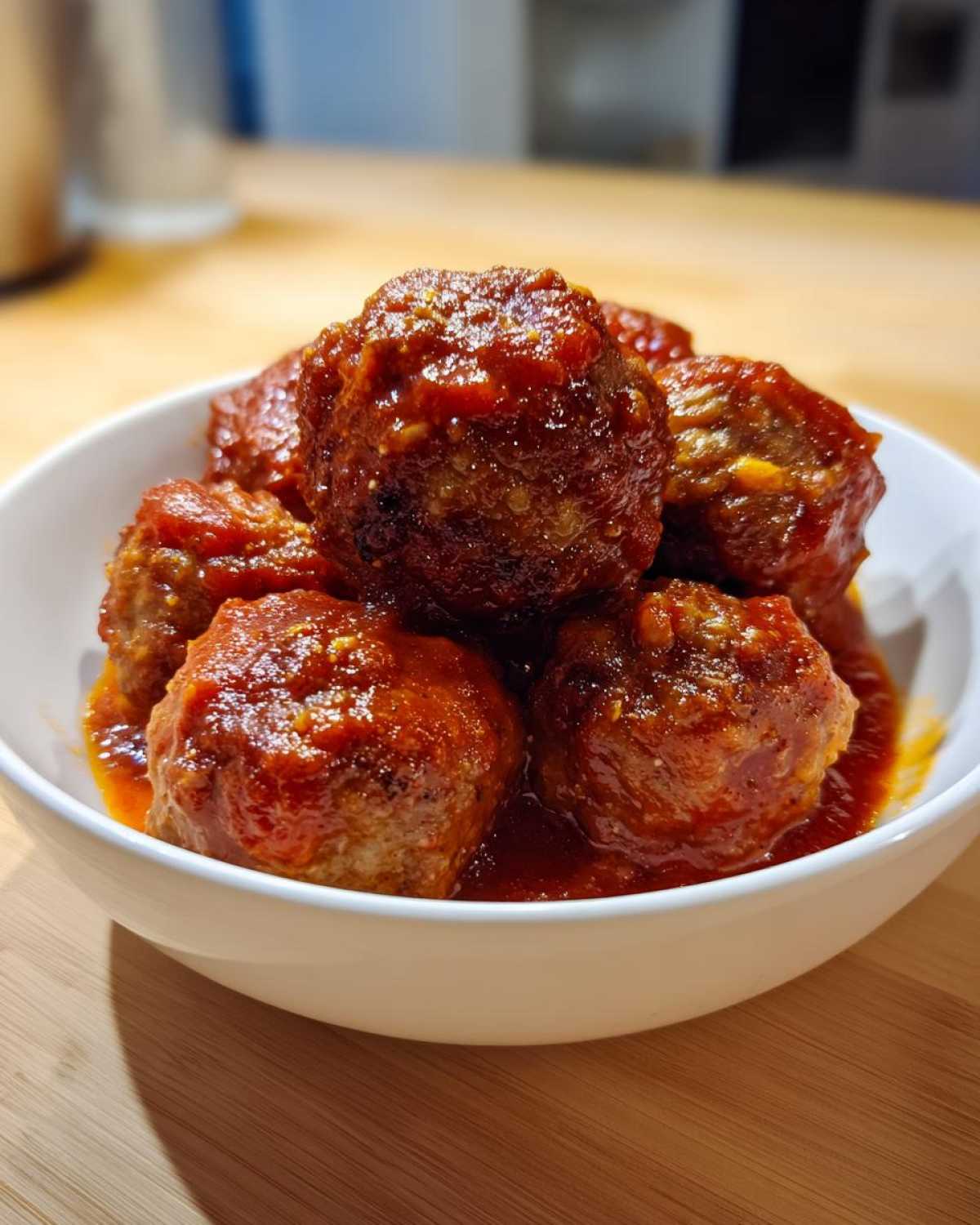 Baked Turkey Meatballs with Marinara - detail 3