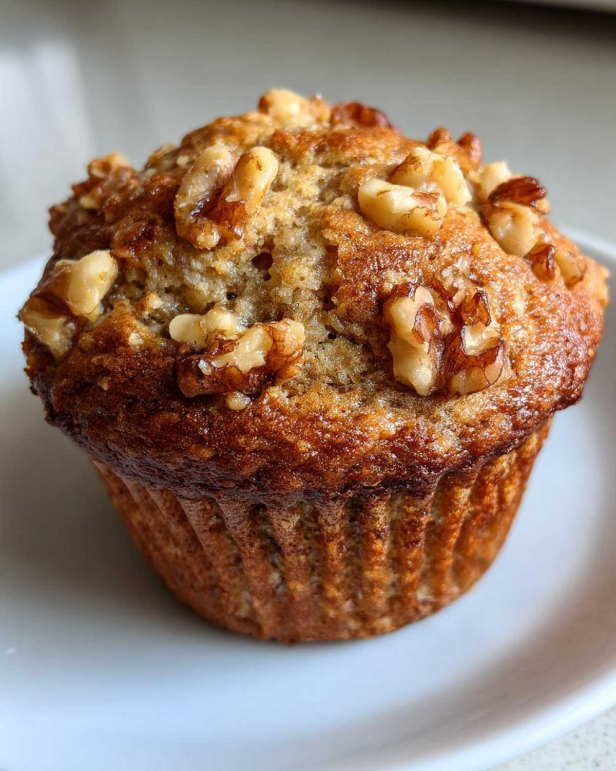 Banana Nut Muffins - detail 1
