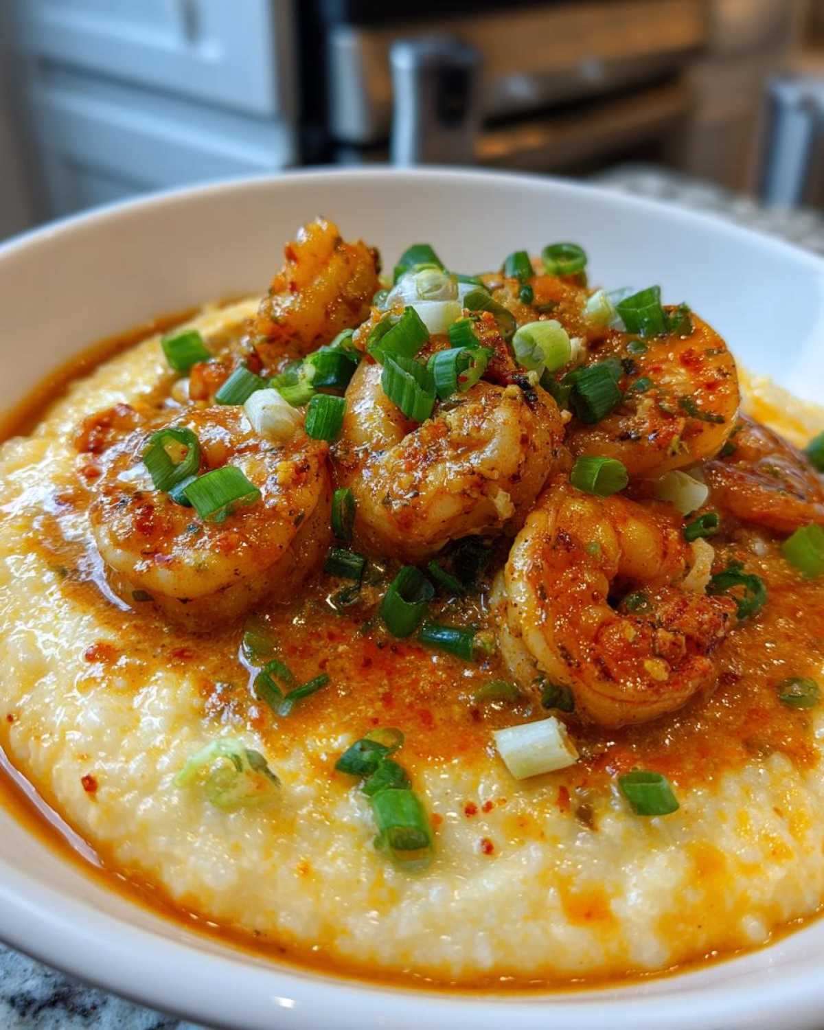 Cajun Shrimp & Grits - detail 1