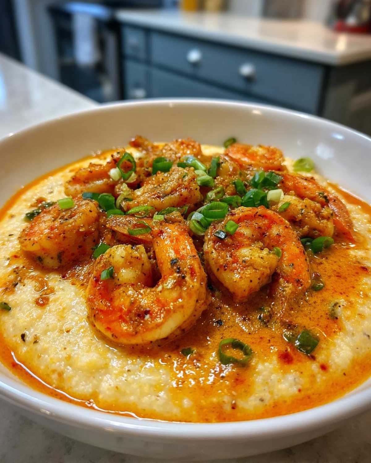 Cajun Shrimp & Grits - detail 3