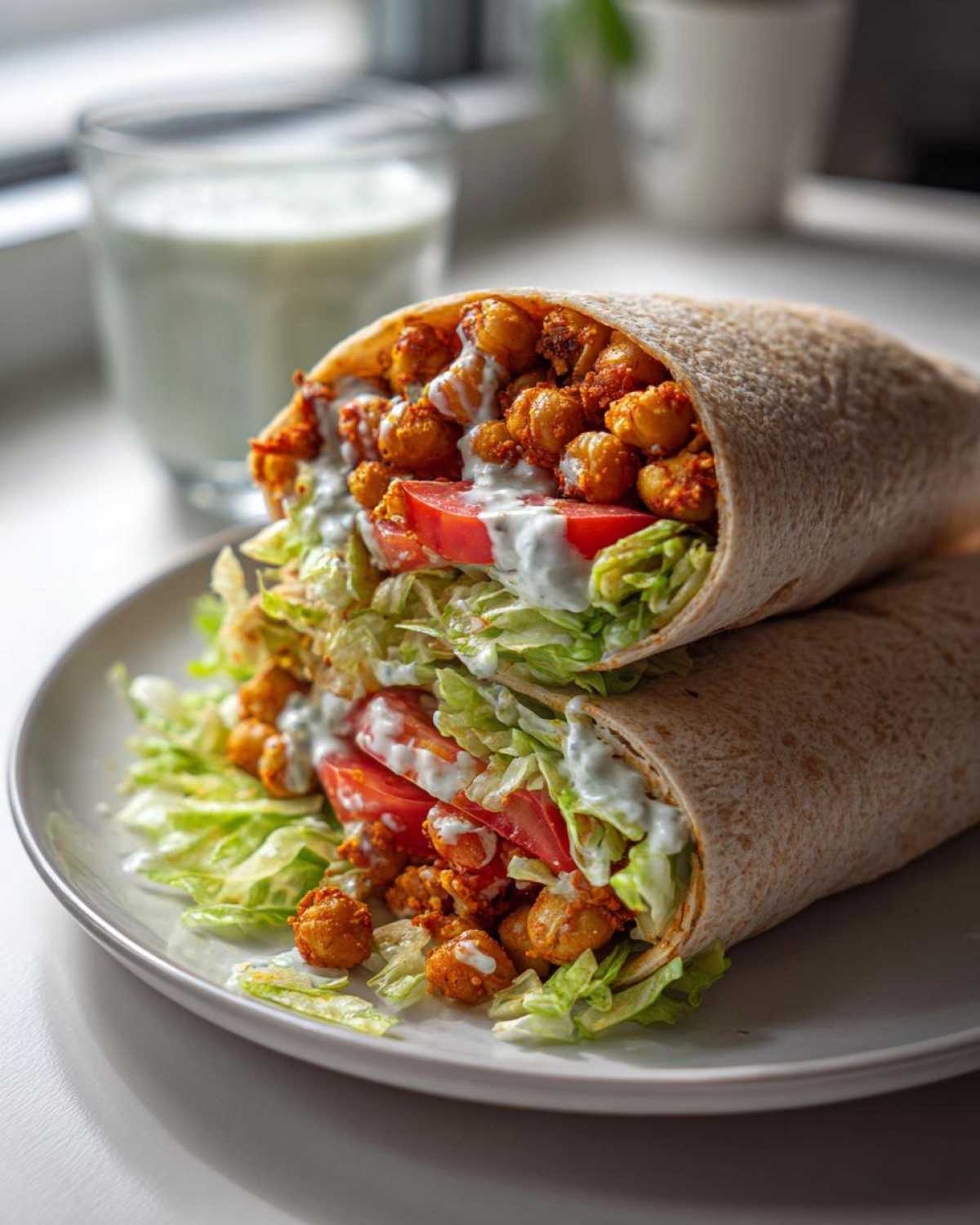 Chickpea Shawarma Wrap - detail 1