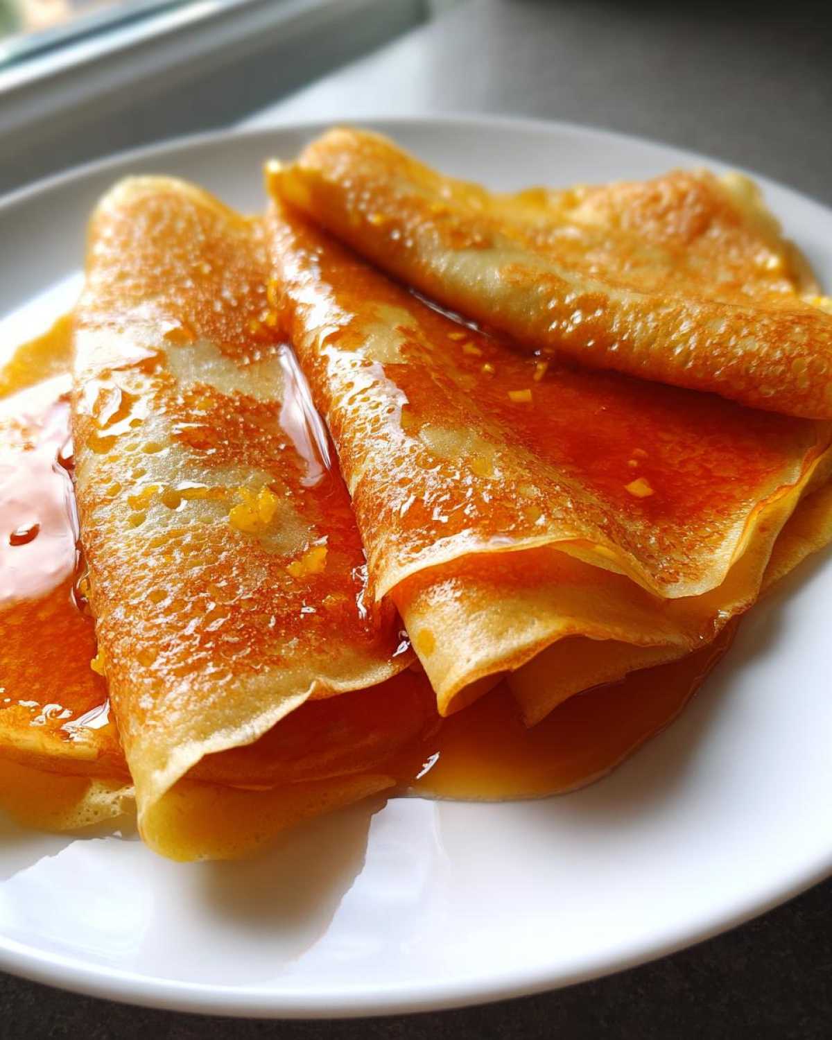 Classic French Crêpes Suzette - detail 2