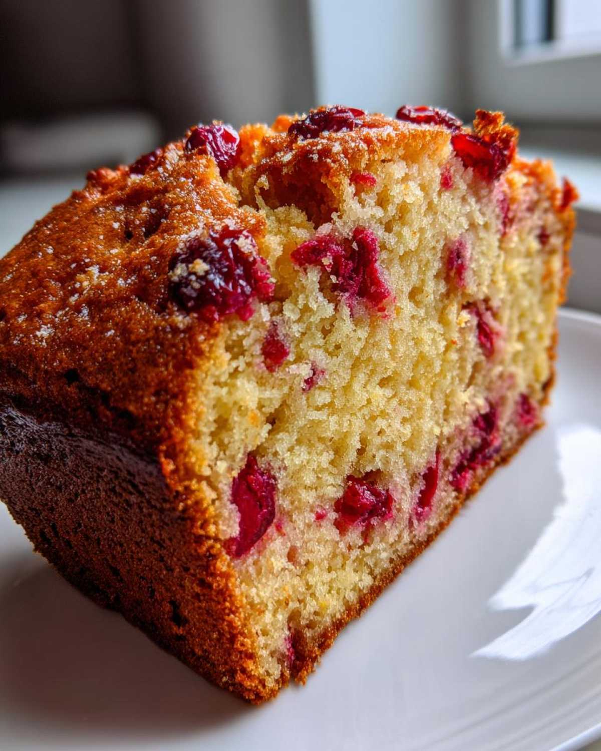 Cranberry Orange Bread - detail 2