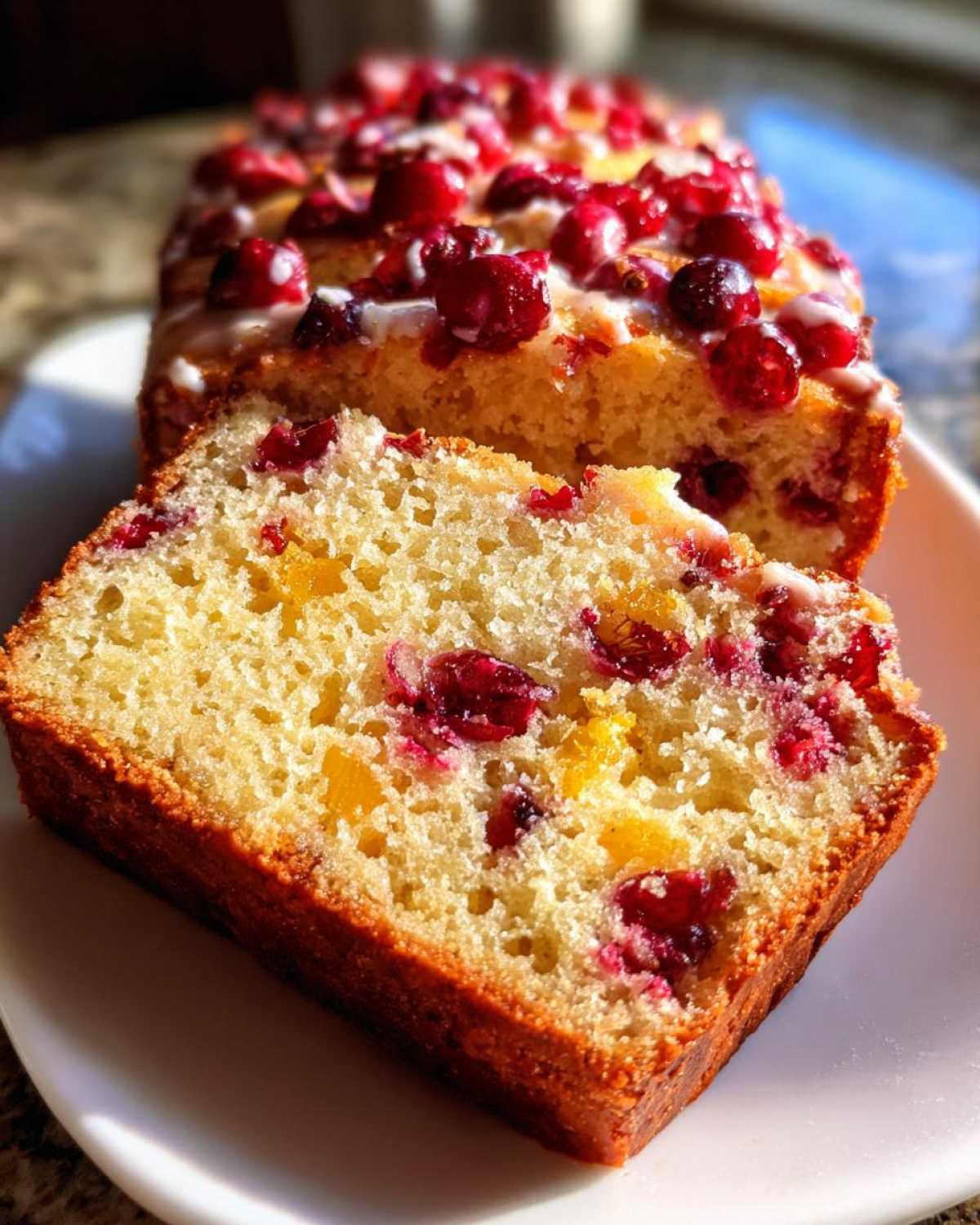 Cranberry Orange Bread - detail 4