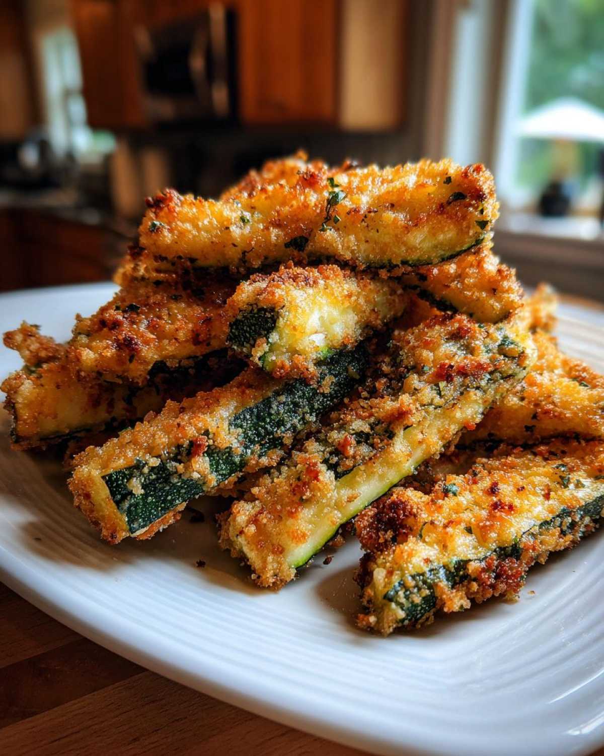 Crispy Parmesan Zucchini Fries - detail 1