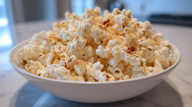 Garlic Parmesan Popcorn
