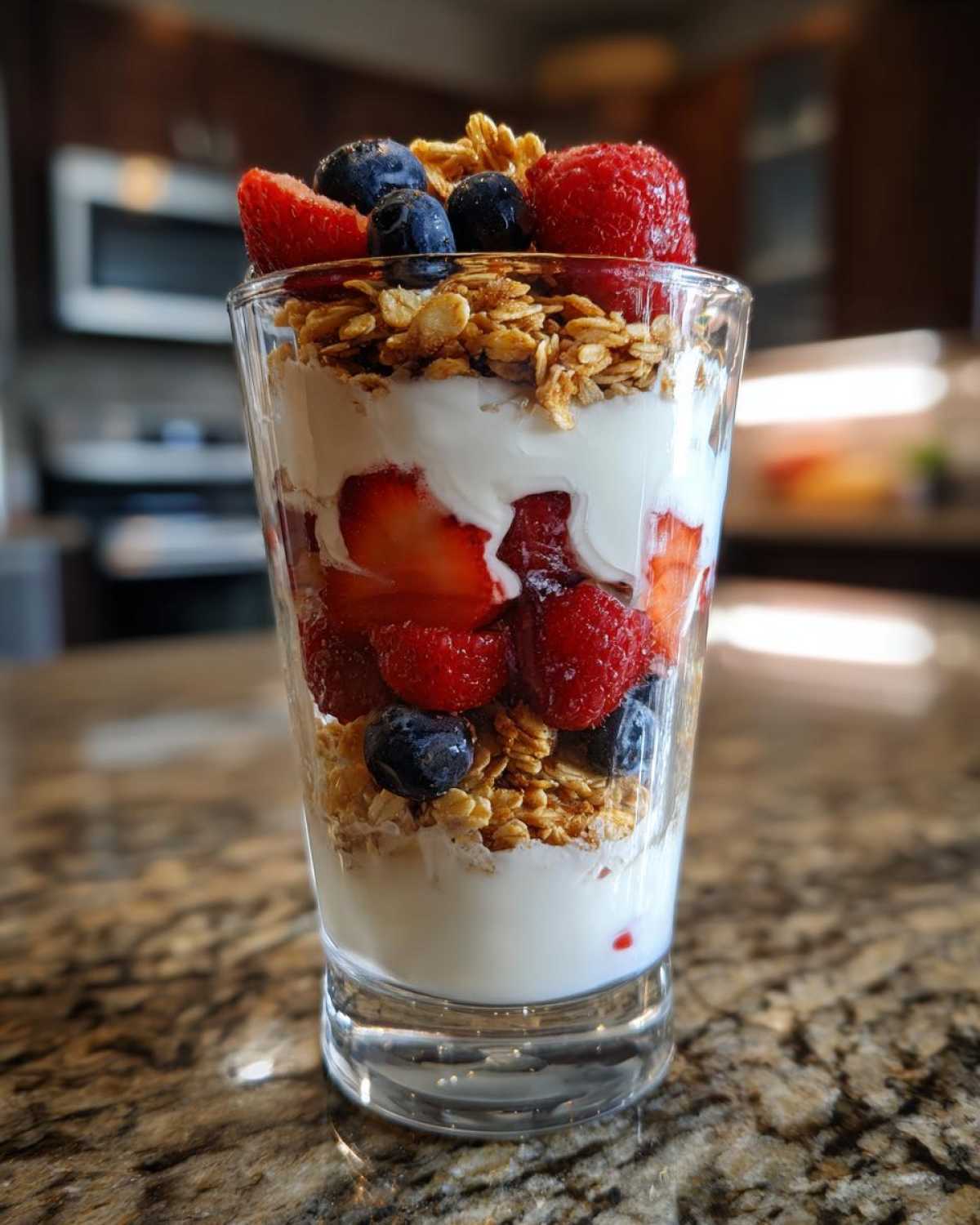 Greek Yogurt Berry Parfait - detail 1