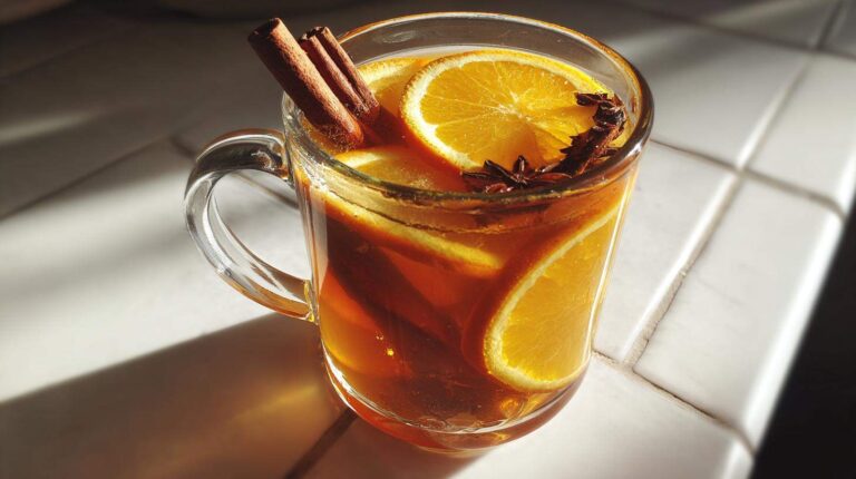 Hot Mulled Apple Cider