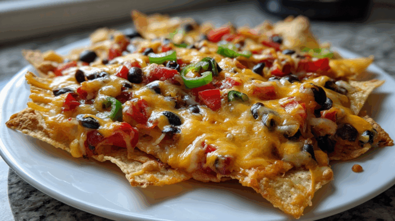 Amazing 22-Minute Loaded Veggie Nachos Loaded Veggie Nachos